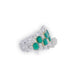 GREEN CROWN DIAMOND BRACELET